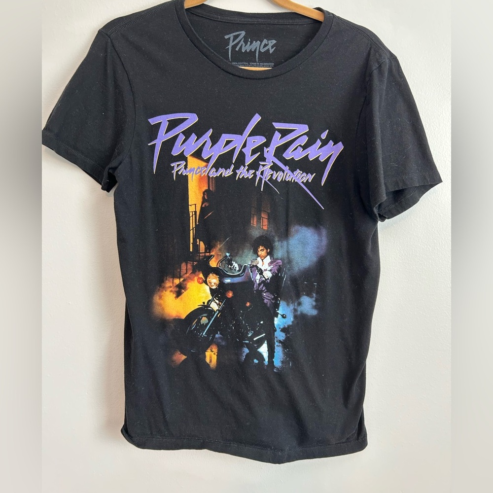 Prince Black Graphic Tee